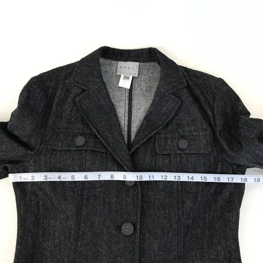 Adec 2 By Philippe Adec Button Down Blazer Women'… - image 7